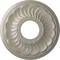 Ekena Millwork Blackthorn Ceiling Medallion (Fits Canopies up to 4 7/8"), 11 3/4"OD x 3 5/8"ID x 1"P, Pearl White CM11BLPWS - alternate 1